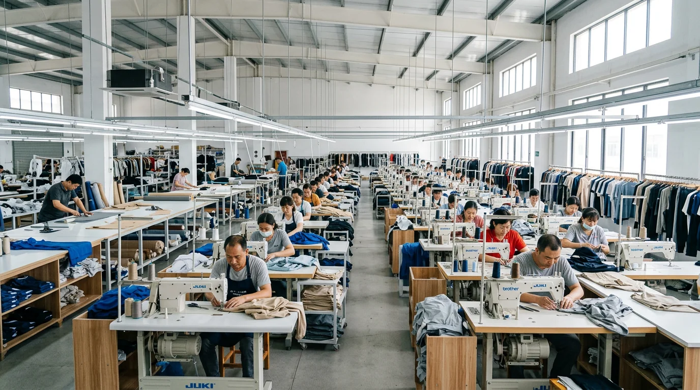 Contact the fishing apparel factory