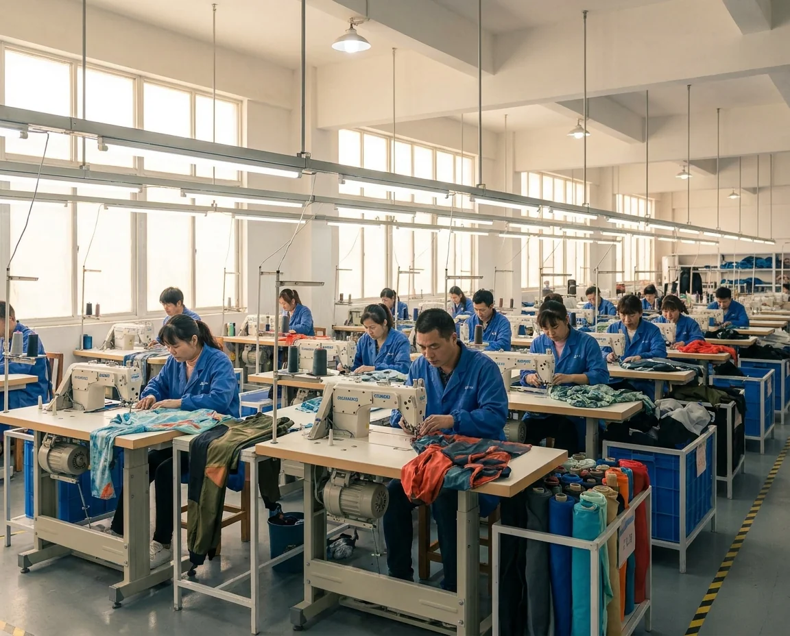 Factory location map, Guangzhou