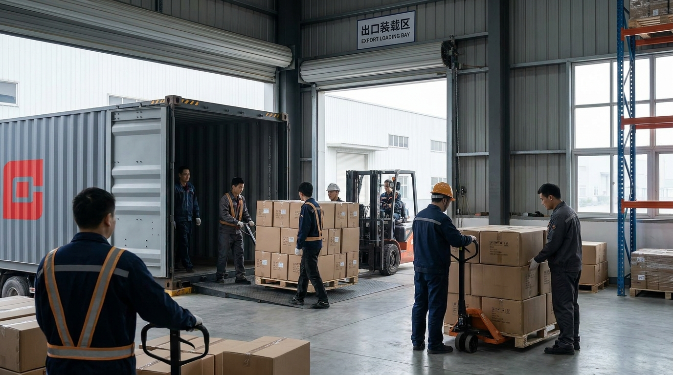 Container shipping that delivers fishing apparel DDP into markets worldwide