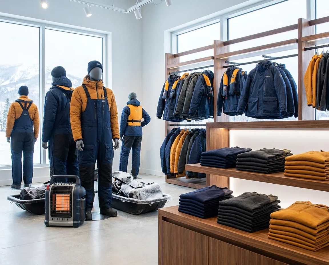 Tackle and fishing brand retail display
