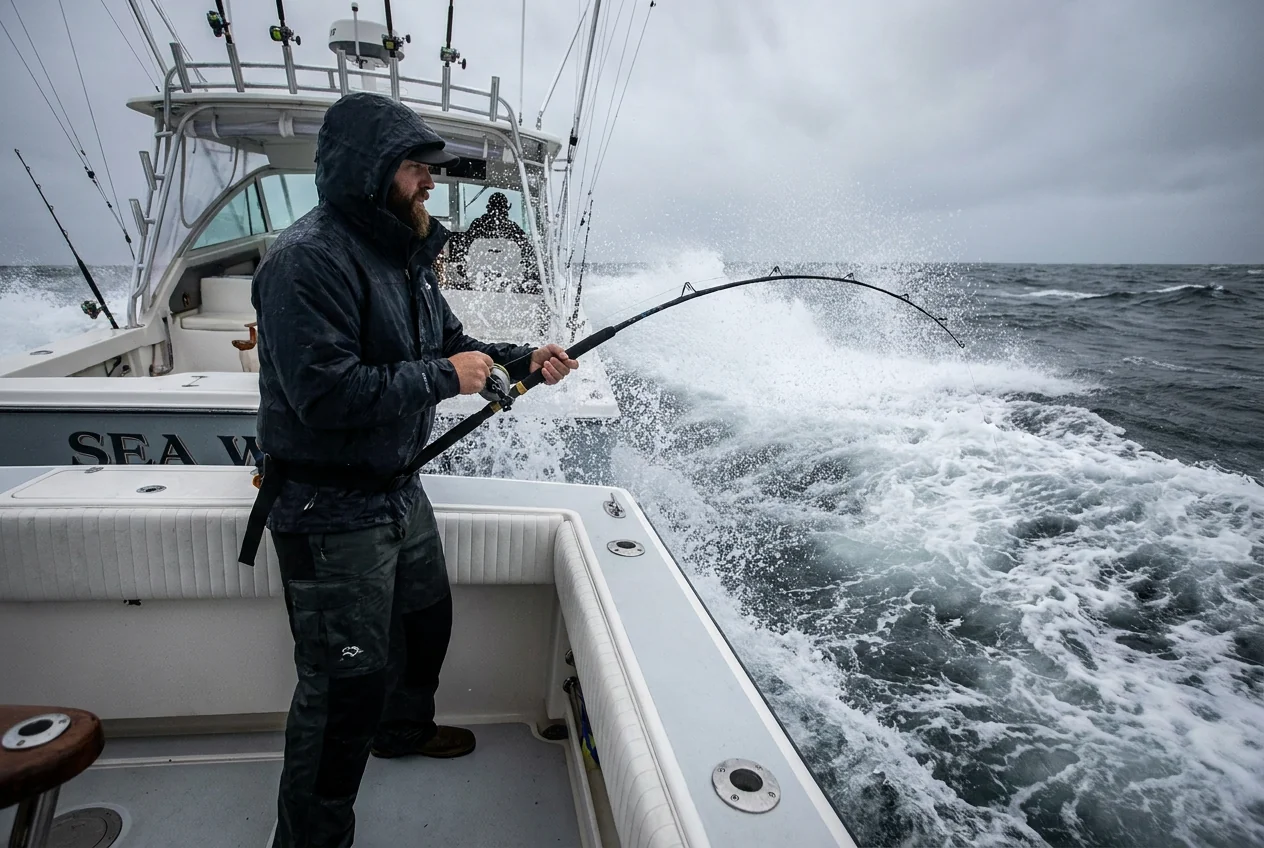 Synthetic insulation fill for insulated fishing jackets