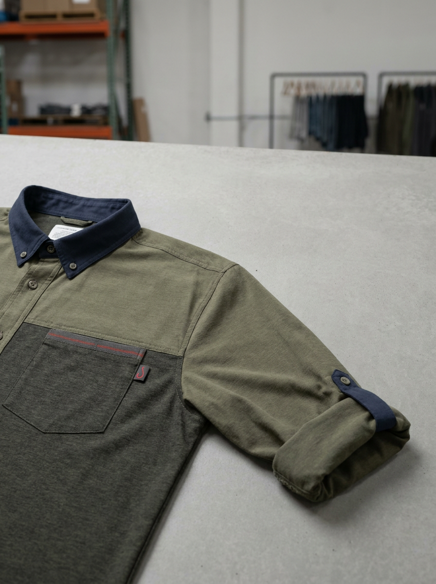 Custom smooth jersey fishing polo shirt for dealers