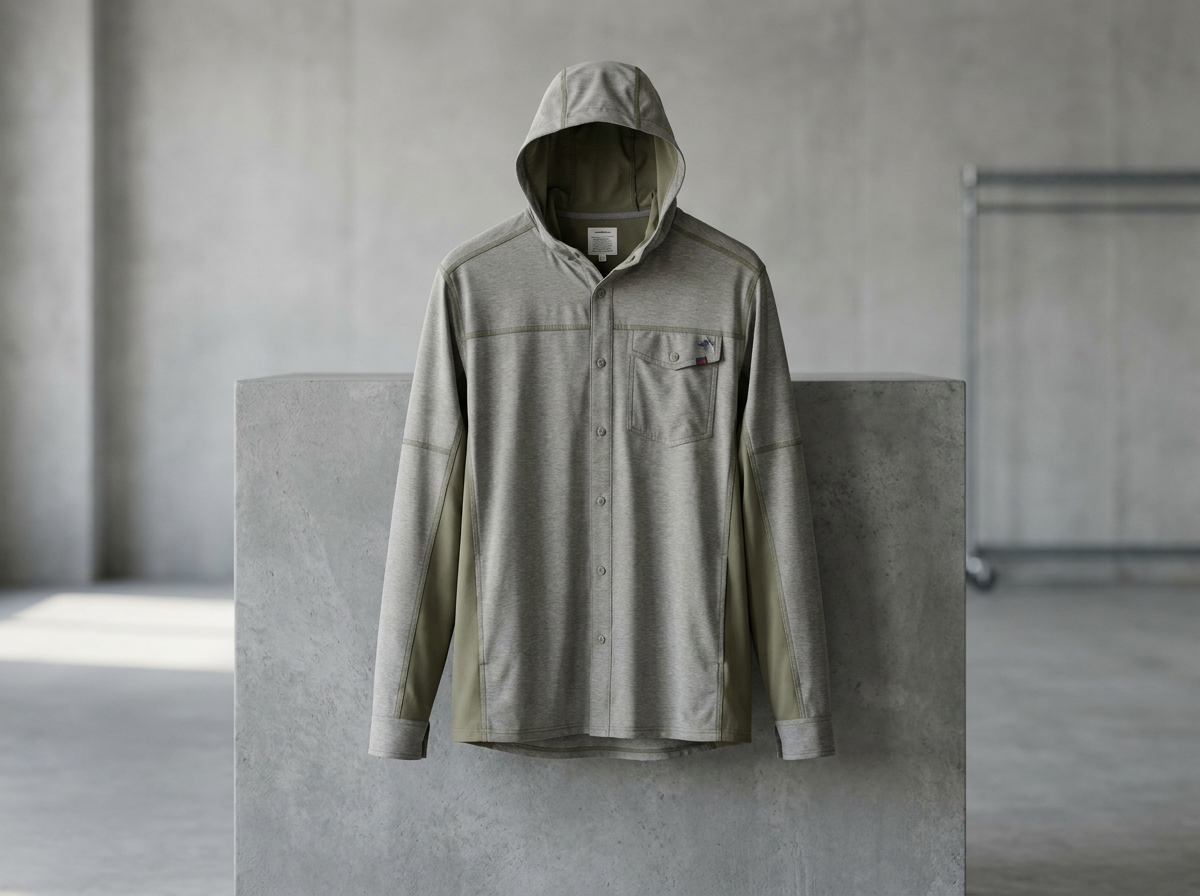 Custom hooded fishing sun shirt