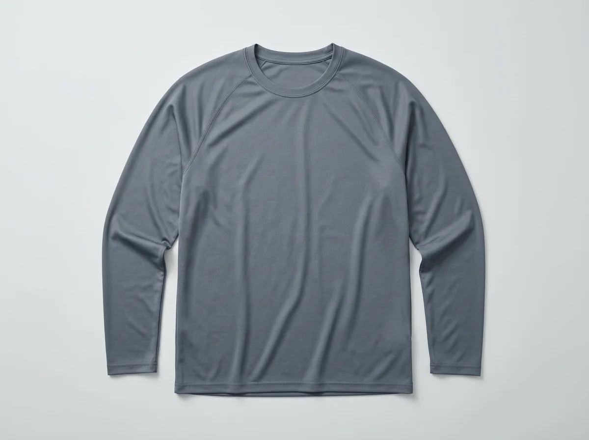 Custom hooded long-sleeve fishing shirt