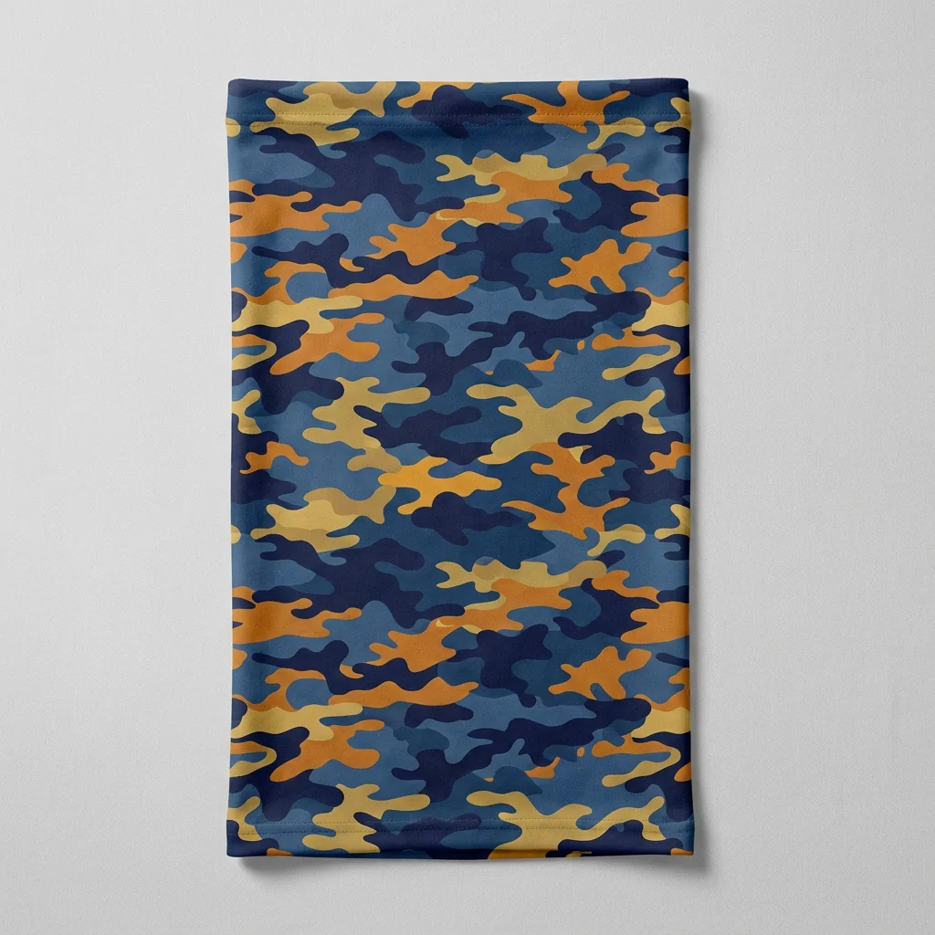 Blank sublimation-ready neck gaiters for all-over print